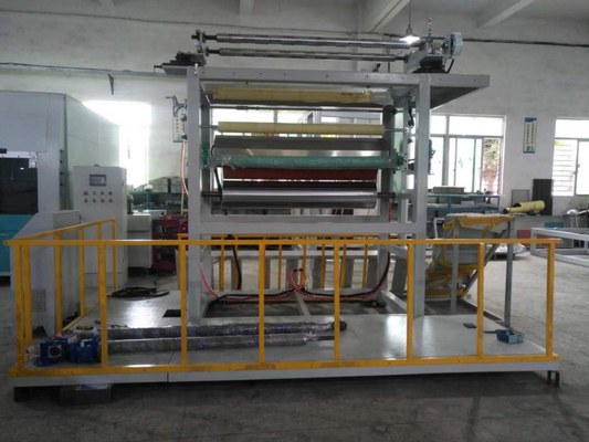 3500mm × 1720mm × 1850mm آلة تحويل الحرارة الدوارة للوحة السيليكات الكالسيوم 1