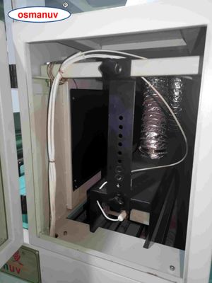 آلة معالجة بالأشعة فوق البنفسجية بمصباحين 5-20 متر/دقيقة