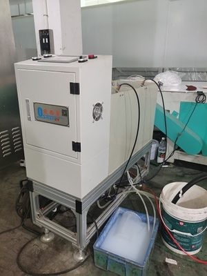 1100mm * 410mm * 1100mm آلة طلاء الرذاذ لحاوية الطعام الخضروات