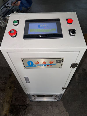 Taiyuan Changyuan فوهة المستخدمة الخضروات صناعة طلاء آلة مع 110kg الوزن و 400 * 400 * 500 مم غرفة رذاذ