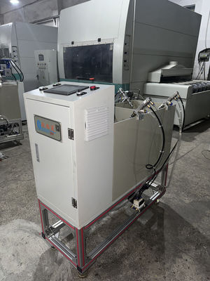 طلاء تناوب مزدوج المحطات عالي الإنتاج لتغطية حاجز الماء / الزيت لأدوات المائدة المصنوعة من البصل