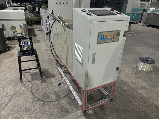 أبحاث وتطوير طابعة تدور للطلاء الداخلي للجلد المصبوب.