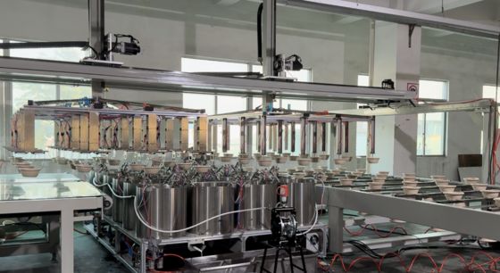 Fully Automatic 24-Station Spin Coater with Customizable Dispense & Spin Speed for High Uniformity and Zero Cross-Contamination