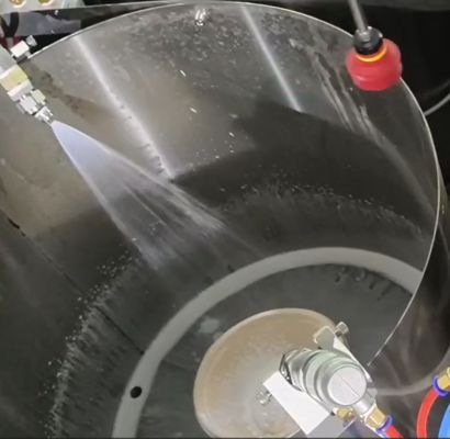 Modular 24-Station Robotic Spin Coating Workcell for Molded Pulp Internal Coating – Flexible Production