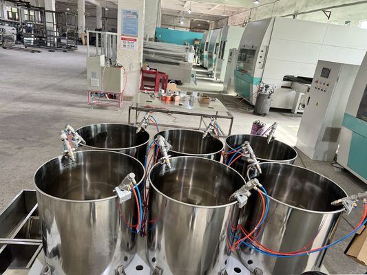 نظام طلاء دوار عالي السرعة لأدوات المائدة | طلاء داخلي للإنتاج الضخم