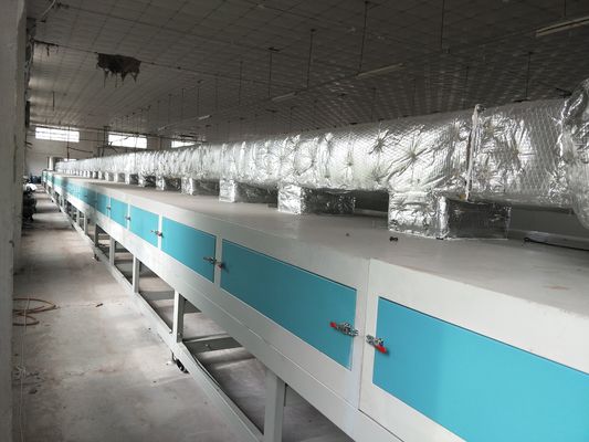 خط التجفيف والطلاء بالغاز الطبيعي لألواح ألياف الاسمنت وألواح كربونات الكالسيوم