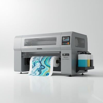 الطابعة الرقمية UIN-300A ذات المرور الواحد مع 300 ملم حبر الرأس المطبوع على أساس الماء وسرعة 28m / min للتصاميم المخصصة