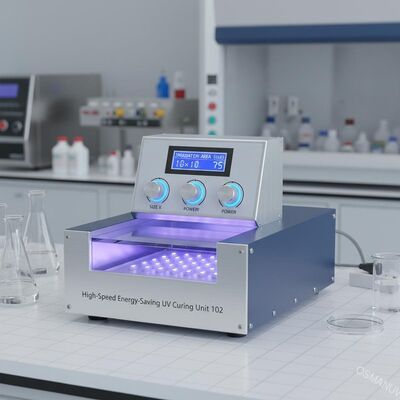 وحدة 102 للتجفيف فوق البنفسجية عالية السرعة لتوفير الطاقة مع منطقة إشعاع قابلة للتخصيص لتطبيقات المختبر إلى التجربة
