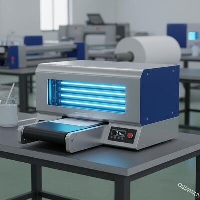 7.5KW بقيادة أنظمة معالجة الأشعة فوق البنفسجية للطباعة وطلاء الأشعة فوق البنفسجية وآلة المعالجة