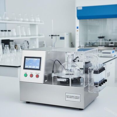 محطة عمل متعددة الوظائف المتكاملة ذات محطة واحدة لتغطية الدوران للتجربة الشاملة لمعالجة السطح في صناعة الخزف