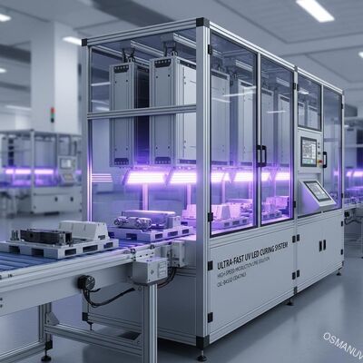 نظام تصفية UV LED فائق السرعة للطلاءات القائمة على الزيت - حل خط الإنتاج عالي السرعة