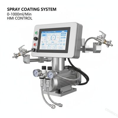 0-1000ml/min حجم الرش نظام طلاء الرش نظام تحكم HMI