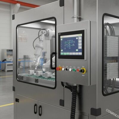 PLC نظام التحكم HMI آلة طلاء الرذاذ للصناعة