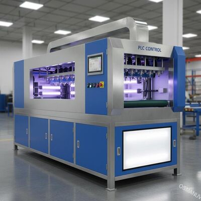 388KW آلة طلاء بالأشعة فوق البنفسجية بالرش للتحكم في ضوء PLC