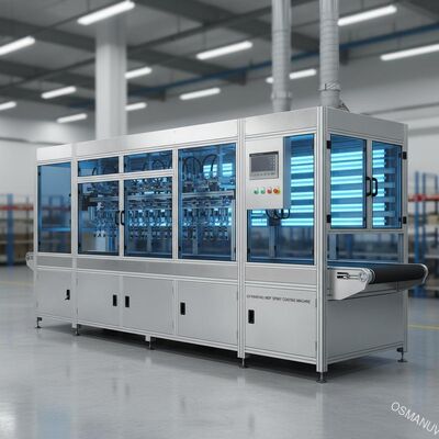 العرض الفعال للأشعة فوق البنفسجية الطلاء MDF آلة طلاء الرش 180m / Min 620mm