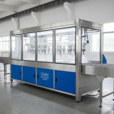 آلة طلاء الرذاذ مع نظام ناقل Tec Lighting 380V 28kw