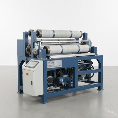 ISO9001 1320mm عرض البلاستيك ثلاثة لفة آلة طلاء