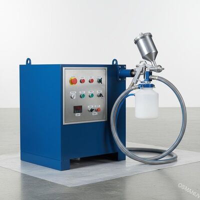 50mm سميكة 380V 50HZ آلة طلاء رذاذ الطلاء مع Plumpness جيدة