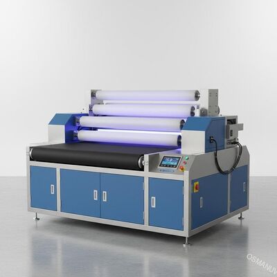 W1320mm 15m / Min آلة طلاء الأشعة فوق البنفسجية سيليكون رولت للطباعة الرقمية