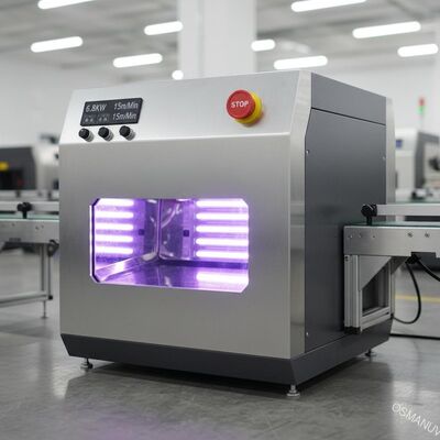 6.8KW 15m / Min Stop Switch العاكس للأشعة فوق البنفسجية علاج آلة / Uv بقيادة نظام المعالجة