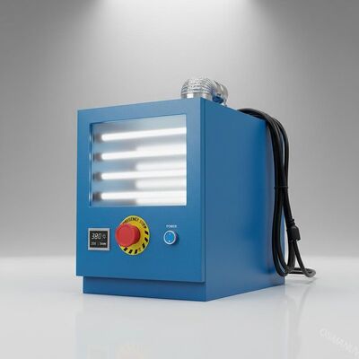 380V 50HZ الأزرق 55KW ضوء الأشعة فوق البنفسجية نظام معالجة الطوارئ مفاتيح