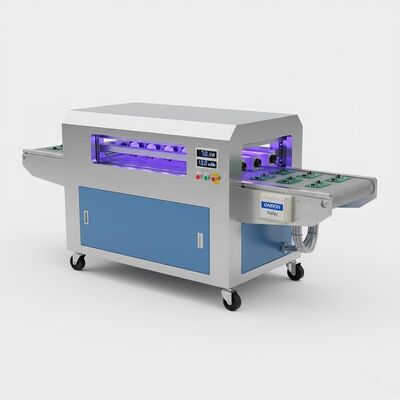 7KW 10m / Min Omron Relay UV علاج آلة للوحات الدوائر
