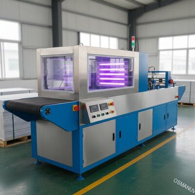 3m / Min الضغط آلة معالجة سيليكات الكالسيوم المجلس UV 410V 50HZ