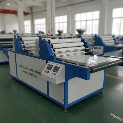 220V 2m / Min معدات طلاء الأسطوانة البلاستيكية مع سمنة جيدة