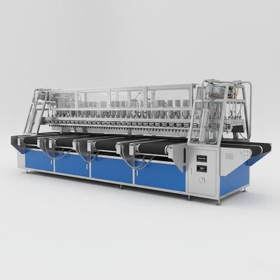 100m / Min 380v الهوائية آلة طلاء الستار أربع مراحل النقل