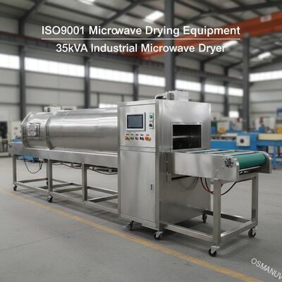 ISO9001 معدات تجفيف الميكروويف 35kVA مجفف الميكروويف الصناعي