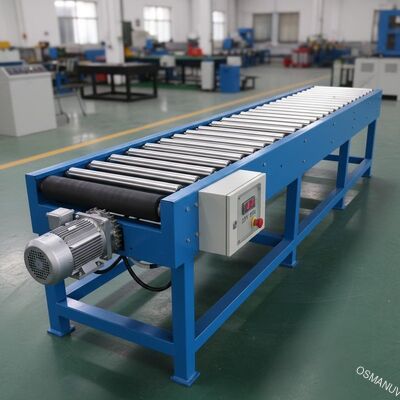 10m / Min 220V 50HZ Cnc آلة الحزام الناقل محرك الأسطوانة نقل