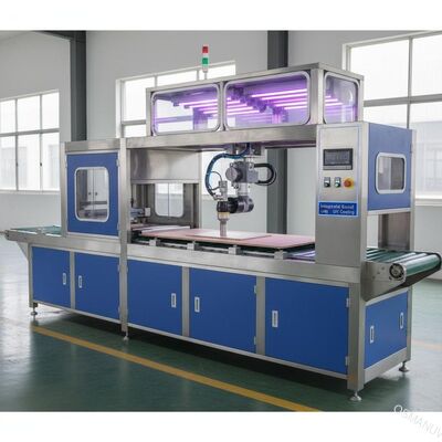 خط اللوحة المتكاملة UV آلة طلاء 1500mm بندقية رش 380VAC