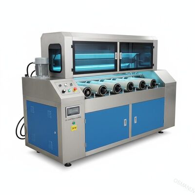 10m / Min Uv آلة طلاء الأسطوانة ، 3KW Uv آلة طلاء وعلاج