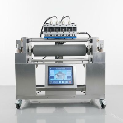 معدات طلاء أسطوانة التحكم PLC مع رأس طلاء متعدد الوظائف