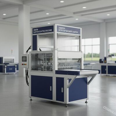 380kw آلة طلاء الستار ، 20m / Min سطح المكتب دش المغطي