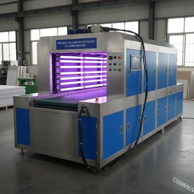 ضغط سيليكات الكالسيوم آلة علاج الأشعة فوق البنفسجية 410V 50HZ إمداد الجهد
