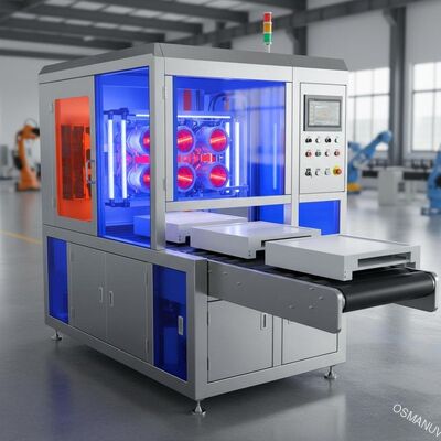 4.2kw الأشعة فوق البنفسجية الاستشعار الكهروضوئية آلة طلاء لصناعة الأجهزة المنزلية
