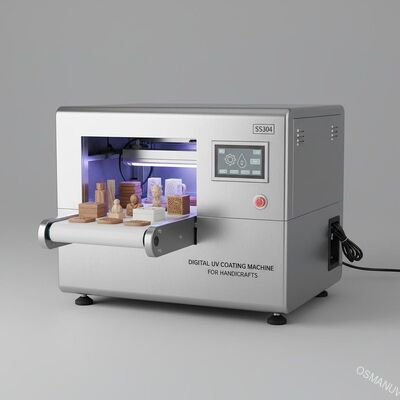 آلة طلاء UV الرقمية SS304 للحرف اليدوية