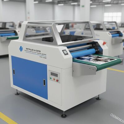 بقعة رولر للأشعة فوق البنفسجية للطباعة الرقمية / آلة إزالة الغبار 5m / Min L650mm