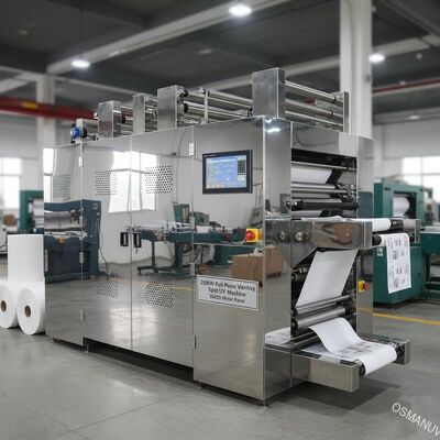 200 كيلوواط الورق لونش طلاء موقع UV الطابعة 304ss لوحة المرآة