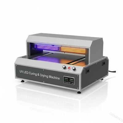 220VAC 10m / Min Spot UV LED آلة علاج مع تجفيف حبات مصباح