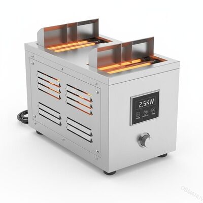 أجهزة تجفيف الأشعة تحت الحمراء من الفولاذ المقاوم للصدأ 2.5KW الاتجاه الأفقي العمودي لتدفق الهواء