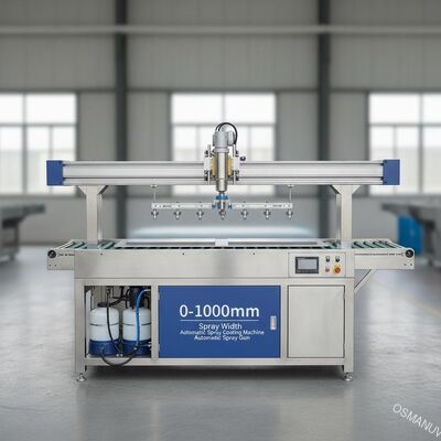 0-1000mm عرض الرذاذ آلة طلاء الرذاذ التلقائية لطلاء الرذاذ ومسدس الرذاذ التلقائي