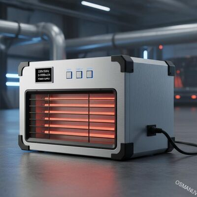 جهاز تسخين بالأشعة تحت الحمراء 220V/50Hz مع حجم الهواء 0-9999m3/h وإمدادات الطاقة