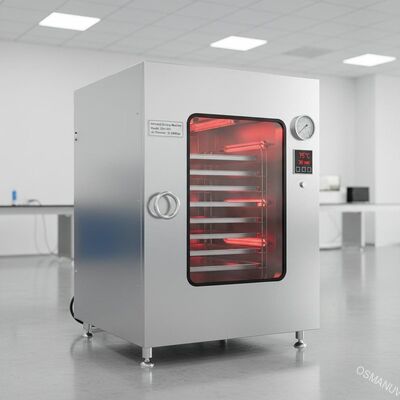 600*600*750mm آلة تجفيف تحت الحمراء مع ضغط الهواء 0-0.8Mpa للتجفيف متعدد الاستخدامات
