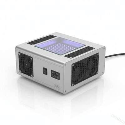 آلة التجفيف UV LED المبردة بالهواء لمنطقة التجفيف 200mm * 200mm مع إمدادات الطاقة AC220V