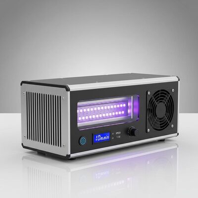 آلة التجفيف UV LED ذات التبريد الجوي 100W لسرعة التجفيف عالية الأداء 1-10m / min