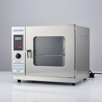 المختبرات الفولاذ المقاوم للصدأ الفرن الحرارة الثابتة مع ضمان سنة واحدة 1000W