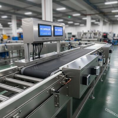 نظام ناقل مستمر عالي السرعة يسيطر عليه PLC للنقل السريع والسلس