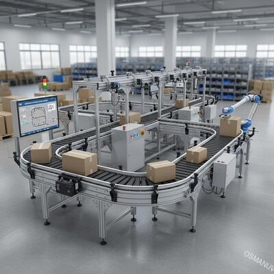 نظام نقل الحزام متعدد السرعة العالية مع التشغيل التلقائي